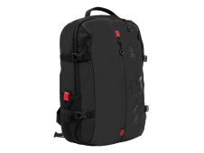 White Shark TROOPER mochila Mochila informal Negro, Rojo Poliéster