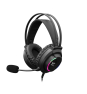White Shark WOLF auricular y casco Auriculares Alámbrico Juego Negro