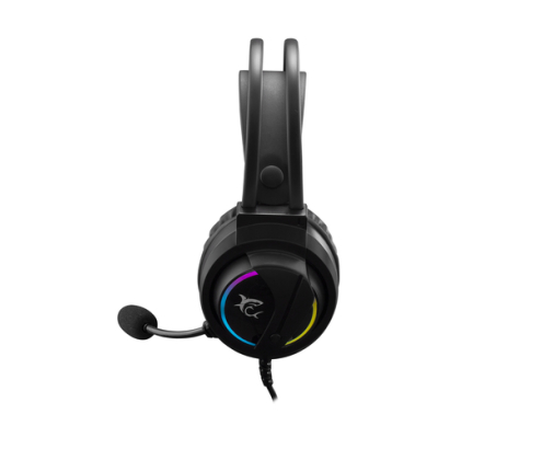 White Shark WOLF auricular y casco Auriculares Alámbrico Juego Negro