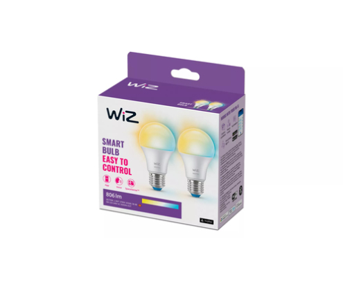 WiZ Bombilla 60 W A60 E27 x2