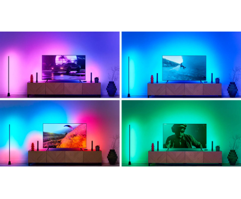 WiZ HDMI Sync Box con retroiluminación para televisores de 75