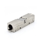 WP WPC-CPR-6ASP cambiador de género para cable RJ-45 Plata