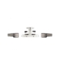 WP WPC-CPR-6ASP cambiador de género para cable RJ-45 Plata