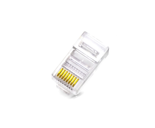 WP WPC-MDP-883-6UP-R50T conector RJ-45 Transparente