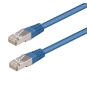 WP WPC-PAT-5F005B cable de red Azul 0,5 m Cat5e F/UTP (FTP)