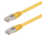 WP WPC-PAT-5F005Y cable de red Amarillo 0,5 m Cat5e F/UTP (FTP)