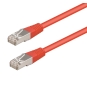 WP WPC-PAT-5F010R cable de red Rojo 1 m Cat5e F/UTP (FTP)