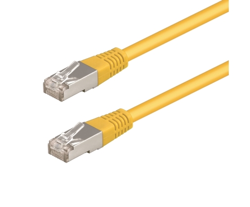 WP WPC-PAT-5F010Y cable de red Amarillo 1 m Cat5e F/UTP (FTP)