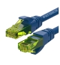 WP WPC-PAT-6AU002B cable de red Azul, Verde 0,2 m Cat6a U/UTP (UTP)