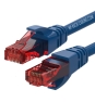 WP WPC-PAT-6U002B cable de red Azul, Rojo 0,2 m Cat6 U/UTP (UTP)