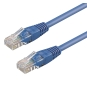 WP WPC-PAT-6U010B cable de red Azul 1 m Cat6 U/UTP (UTP)