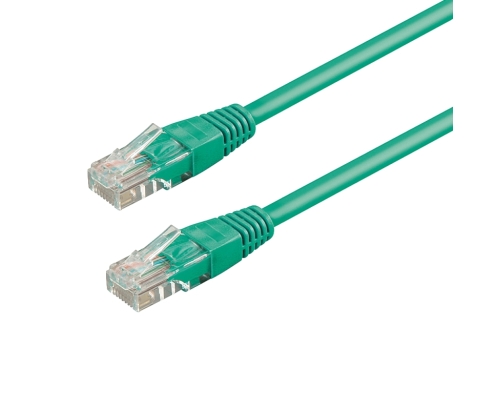 WP WPC-PAT-6U020G cable de red Verde 2 m Cat6 U/UTP (UTP)