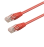 WP WPC-PAT-6U030R cable de red Rojo 3 m Cat6 U/UTP (UTP)