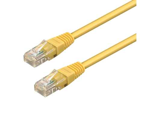 WP WPC-PAT-6U030Y cable de red Amarillo 3 m Cat6 U/UTP (UTP)