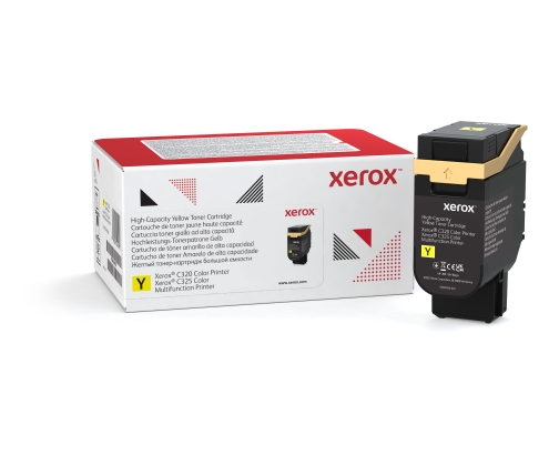 Xerox C320/C325 Cartucho de tóner amarillo de alta capacidad (5500 páginas)