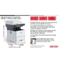 Xerox VersaLink B625 A4 61 ppm Copia/impresión/escaneado/fax a doble cara PS3 PCL5e/6 2 bandejas 650 hojas