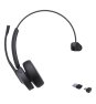 Yealink BH70 Mono Teams Auriculares Inalámbrico Diadema Oficina/Centro de llamadas USB Type-C / USB Type-A Bluetooth Negro