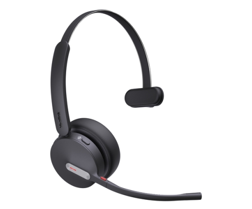 Yealink BH70 Mono Teams Auriculares Inalámbrico Diadema Oficina/Centro de llamadas USB Type-C / USB Type-A Bluetooth Negro