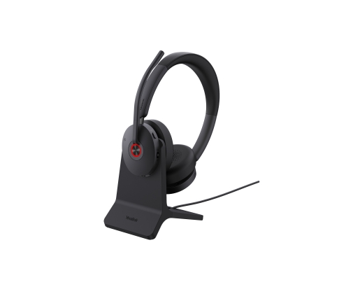 Yealink BH74 + Stand UC USB-C/A Auriculares Inalámbrico Diadema Oficina/Centro de llamadas USB Type-C / USB Type-A Bluetooth Base de carga Negro