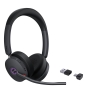 Yealink BH74 Teams USB-C/A Auriculares Inalámbrico Diadema Oficina/Centro de llamadas USB Type-C / USB Type-A Bluetooth Negro