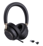 Yealink BH76 Plus Teams USB-C/A Auriculares Inalámbrico Diadema Llamadas/Música USB Type-C / USB Type-A Bluetooth Negro