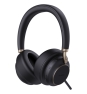 Yealink BH76 Plus Teams USB-C/A Auriculares Inalámbrico Diadema Llamadas/Música USB Type-C / USB Type-A Bluetooth Negro