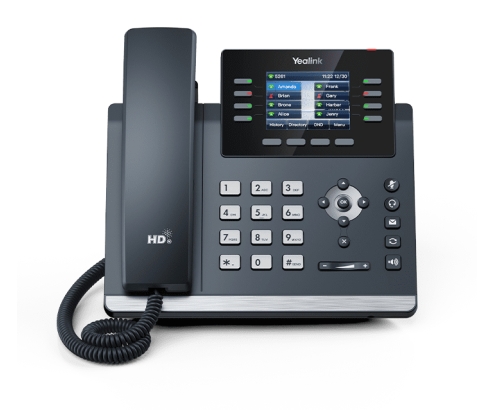 Yealink SIP-T44U teléfono IP Gris 8 líneas LCD Wifi