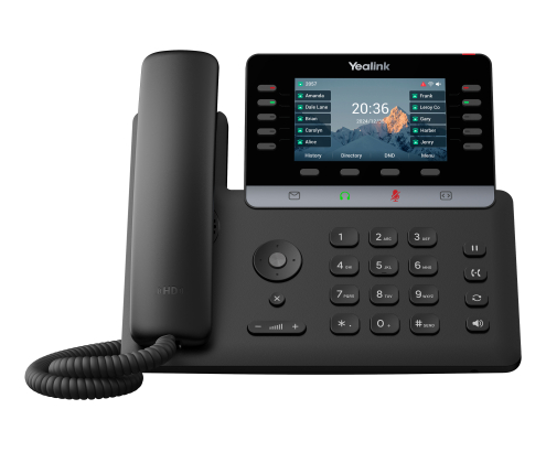 Yealink T74U teléfono IP Negro LCD