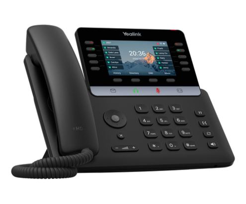 Yealink T74U teléfono IP Negro LCD