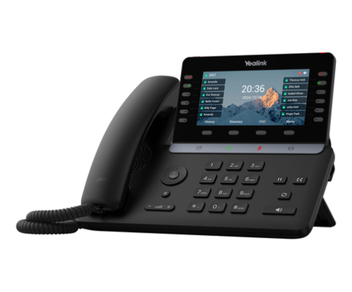 Yealink T85W teléfono IP Negro LCD Wifi
