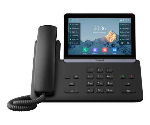 Yealink T87W teléfono IP Negro LCD Wifi