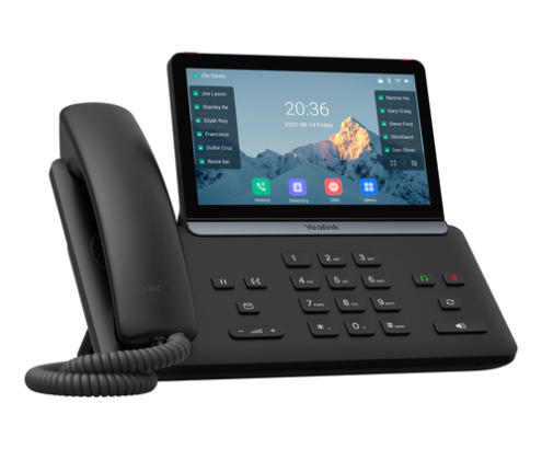 Yealink T87W teléfono IP Negro LCD Wifi