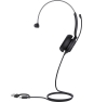 Yealink UH35 Mono Teams USB-C/A Auriculares Alámbrico Diadema Llamadas/Música USB Type-C / USB Type-A Negro