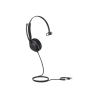 Yealink UH35 Mono Teams USB-C/A Auriculares Alámbrico Diadema Llamadas/Música USB Type-C / USB Type-A Negro