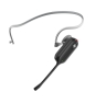 Yealink WH63 E2 Teams Auriculares Inalámbrico gancho de oreja Llamadas/Música Negro