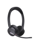 Yealink WH64 Dual UC Auriculares Inalámbrico Diadema Oficina/Centro de llamadas USB Tipo C Bluetooth Negro