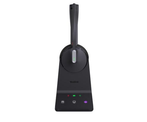 Yealink WH64 Dual UC Auriculares Inalámbrico Diadema Oficina/Centro de llamadas USB Tipo C Bluetooth Negro