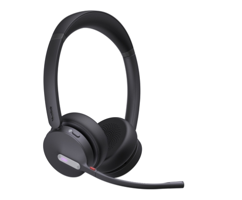 Yealink WH64 Dual UC Auriculares Inalámbrico Diadema Oficina/Centro de llamadas USB Tipo C Bluetooth Negro