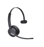Yealink WH64 Mono Teams Auriculares Inalámbrico Diadema Oficina/Centro de llamadas USB Tipo C Bluetooth Negro