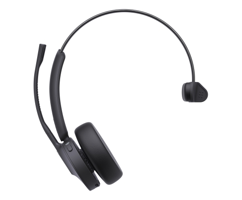 Yealink WH64 Mono UC Auriculares Inalámbrico Diadema Oficina/Centro de llamadas USB Tipo C Bluetooth Negro