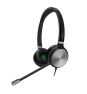 Yealink YHS36 Auriculares Alámbrico Diadema Oficina/Centro de llamadas Negro, Plata