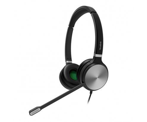 Yealink YHS36 Auriculares Alámbrico Diadema Oficina/Centro de llamadas Negro, Plata