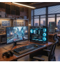 Zone Evil Extreme AMD Ryzen 7 7800X3D/32GB/2Tb SSD Nvme RTX 5070 Gaming by HIDITEC