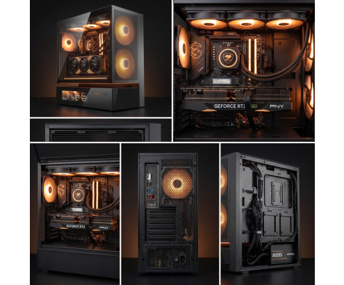 Zone Evil Extreme AMD Ryzen 7 9800X3D/32GB/1Tb SSD Nvme RTX 5080 Gaming 