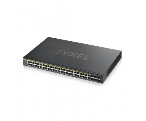 ZYXEL Gestionado Gigabit Ethernet (10/100/1000) EnergÍ­a sobre Ethernet (PoE) Negro