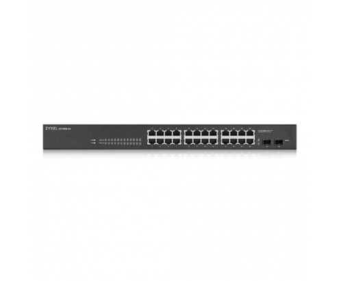 Zyxel GS-1900-24 v2 Gestionado L2 Gigabit Ethernet (10/100/1000) 1U Negro