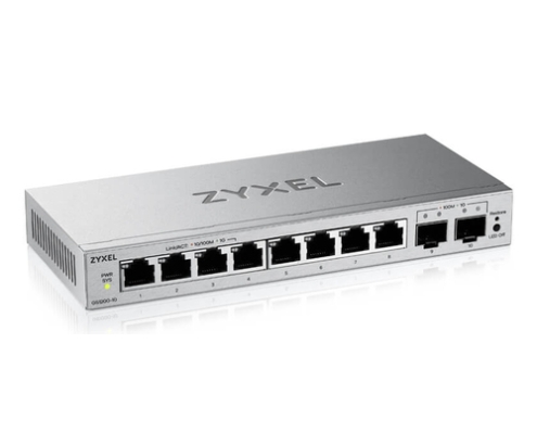Zyxel GS1200-10v3 Gestionado L2 Gigabit Ethernet (10/100/1000) Escritorio Gris
