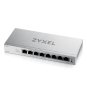 Zyxel GS1200-8HPV3 Gestionado L2 Gigabit Ethernet (10/100/1000) Energía sobre Ethernet (PoE) Escritorio Gris