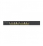 Zyxel GS1900-8HP v3 PoE Gestionado L2 Gigabit Ethernet (10/100/1000) EnergÍ­a sobre Ethernet (PoE) Negro