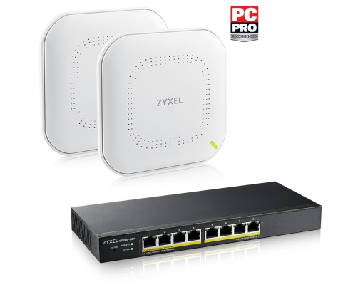 Zyxel GS1915-8EP Gestionado L2 Gigabit Ethernet (10/100/1000) EnergÍ­a sobre Ethernet (PoE) Negro
